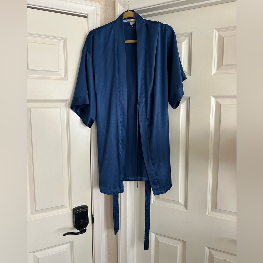 Victoria's Secret Deep Blue Robe